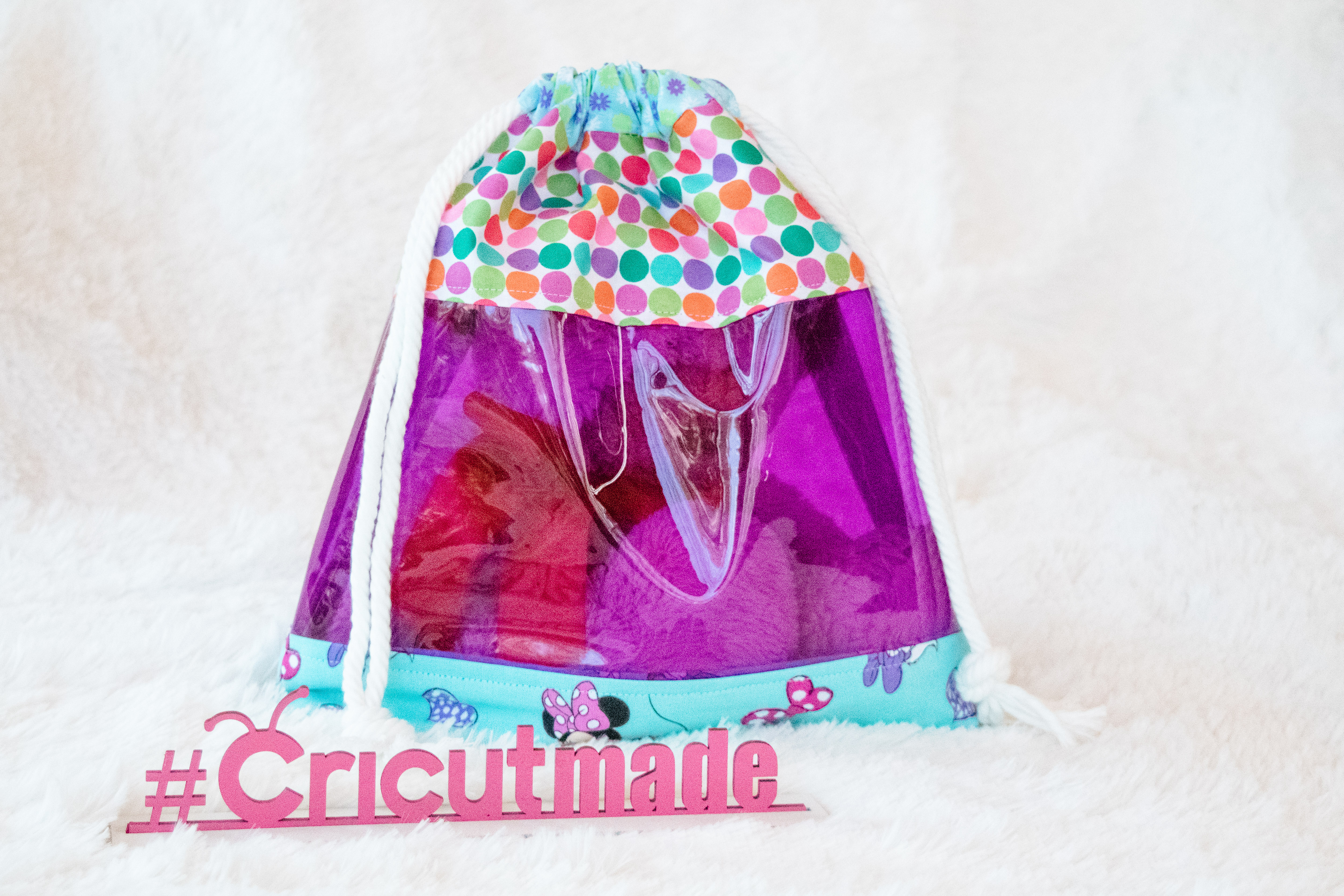 Clear Vinyl Project Bag lorrie nuneMAKER